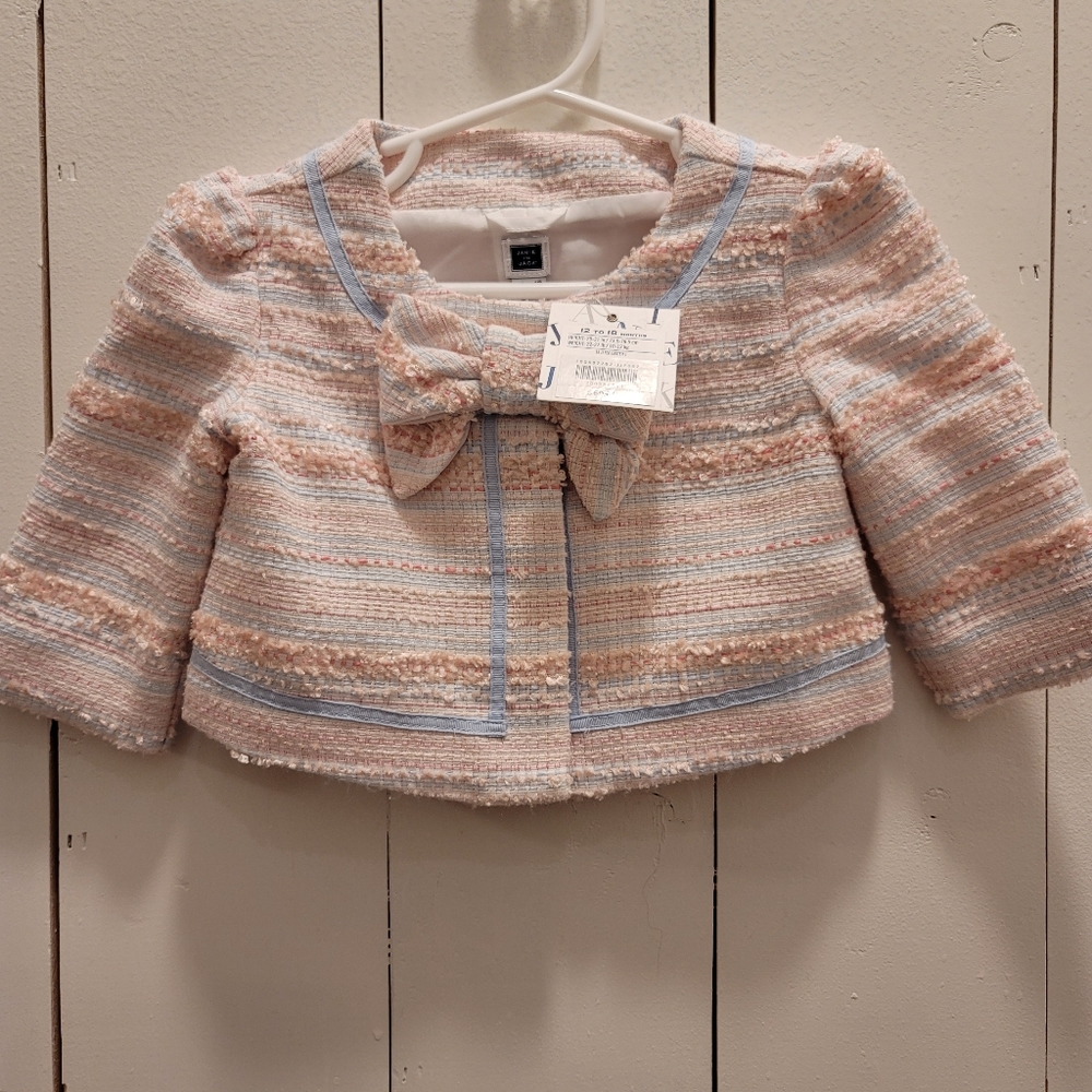Janie and Jack Boucle Jacket Blazer
